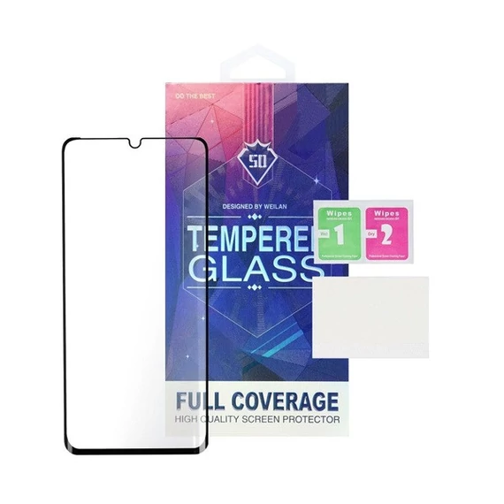 Samsung G975 Galaxy S10+, 5D Full glue hajlított tempered glass kijelzővédő üvegfólia