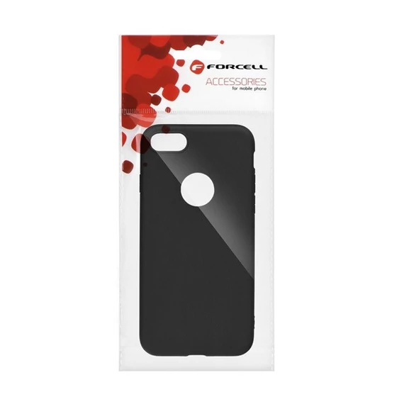Forcell Soft szilikon hátlap tok Apple iPhone 11 Pro Max, fekete