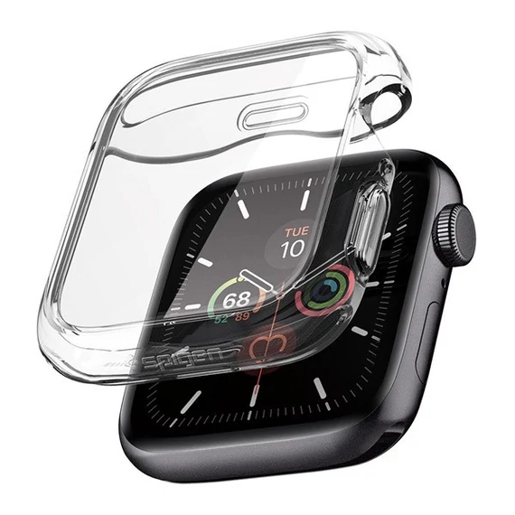 Spigen Ultra Hybrid Apple Watch S4/S5/S6/SE 44mm Crystal Clear tok, átlátszó