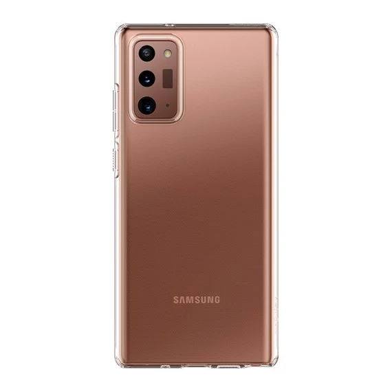 Spigen Liquid Crystal Samsung Galaxy Note 20 tok, Crystal Clear, átlátszó