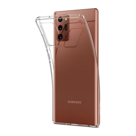 Spigen Liquid Crystal Samsung Galaxy Note 20 tok, Crystal Clear, átlátszó