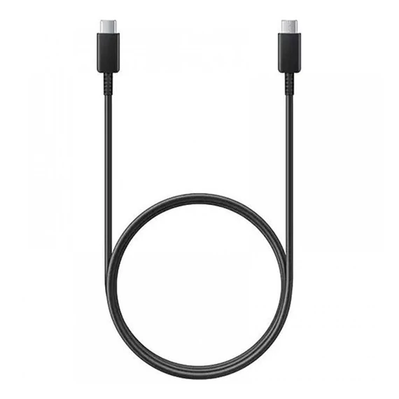 Samsung EP-DN975BB gyári USB-C / USB-C töltő- és adatkábel, 1m, 5A, fekete