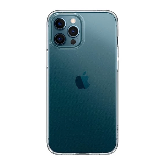 Spigen Liquid Crystal Apple iPhone 12/12 Pro tok, Crystal Clear, átlátszó