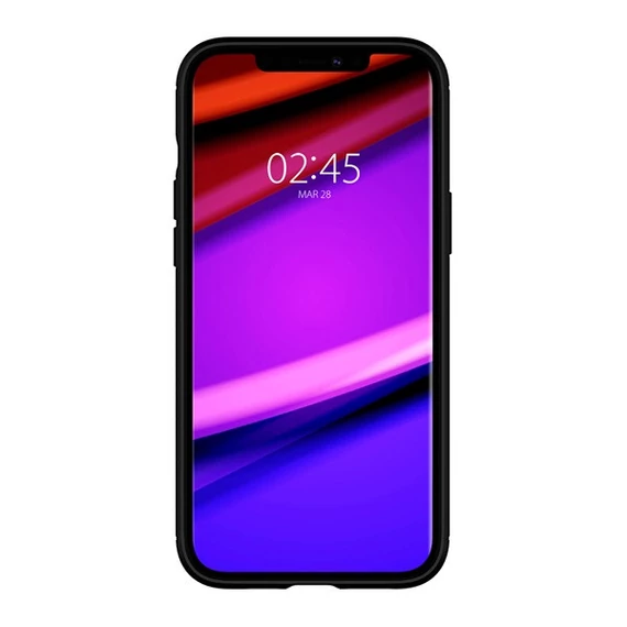 Spigen Rugged Armor Apple iPhone 12/12 Pro tok, Matte Black, fekete