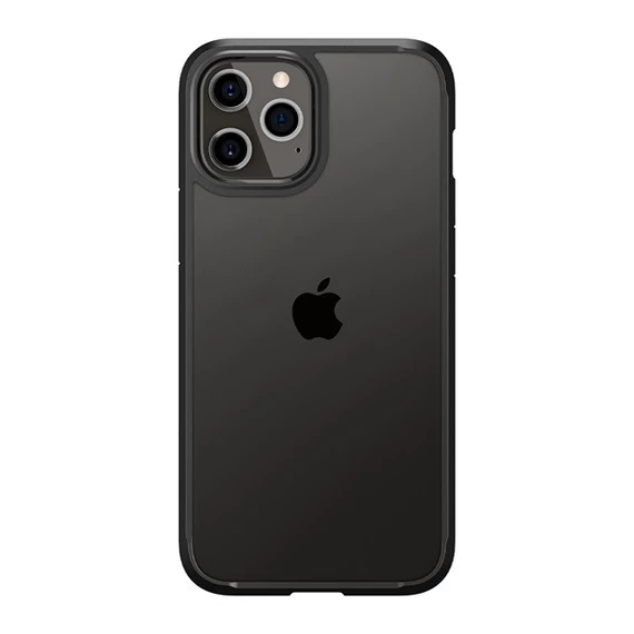 Spigen Ultra Hybrid Apple iPhone 12/12 Pro tok, Matte Black, fekete