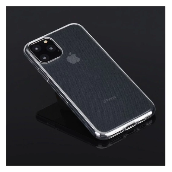 Apple iPhone 12 Pro Max ultra slim 0.3mm szilikon tok, átlátszó