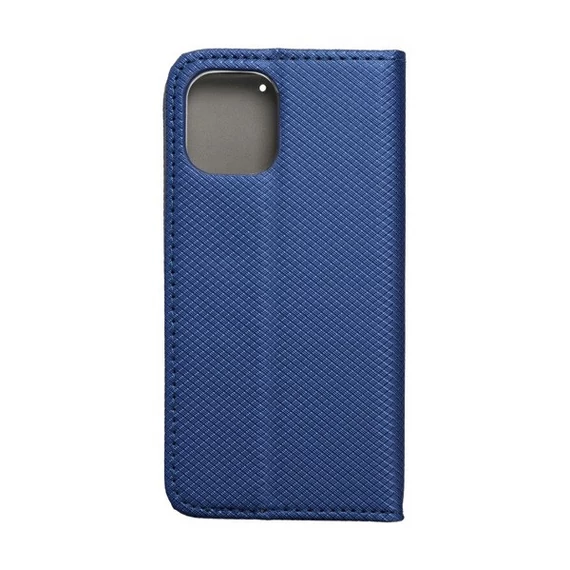 Magnet Apple iPhone 12 mini mágneses flip tok, kék