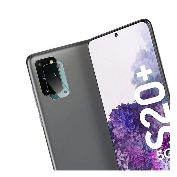 Samsung G985 Galaxy S20+ tempered glass kamera védő üvegfólia