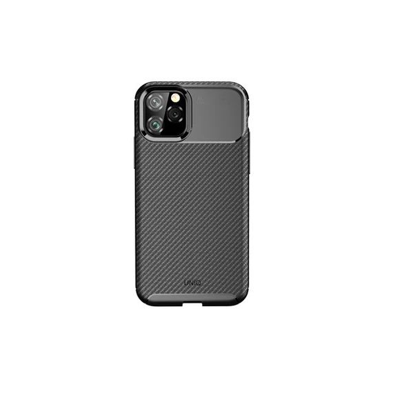 Uniq Hexa Apple iPhone 11 Pro, szilikon tok, fekete