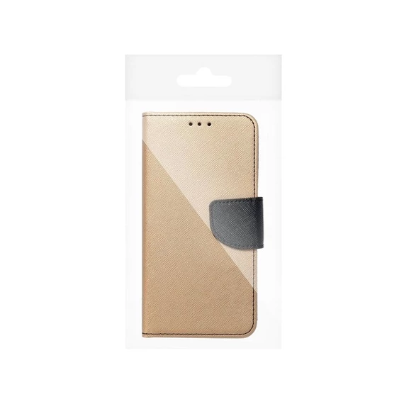 Fancy Apple iPhone 12 mini flip tok, fekete-arany