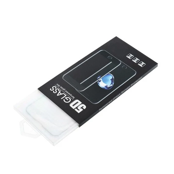 Samsung A526 Galaxy A52/A52s Full Glue hajlított tempered glass kijelzővédő üvegfólia, fekete