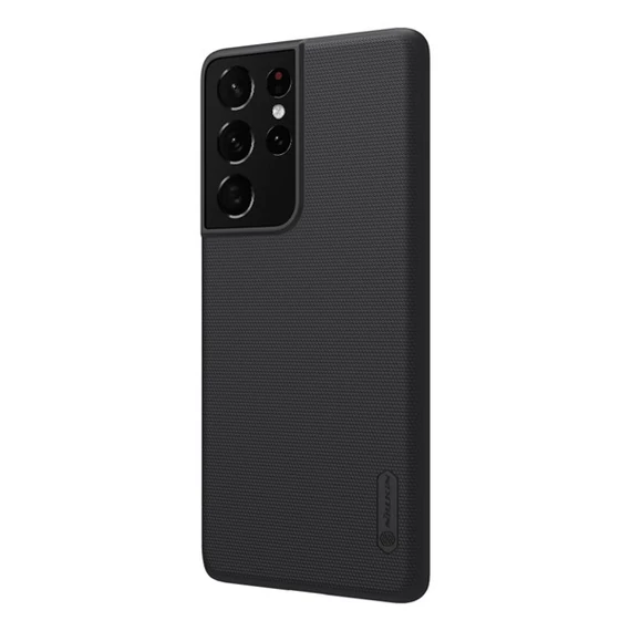 Nillkin Super Frosted Samsung G998 Galaxy S21 Ultra műanyag tok, fekete