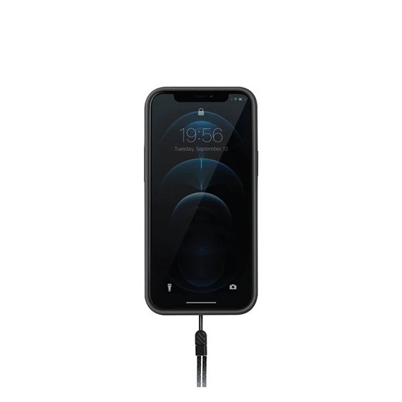 Uniq Hybrid Heldro Apple iPhone 12 Pro Max, műanyag tok, fekete