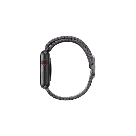 Uniq Aspen fonott szíj Apple Watch 42/44/45/49mm, szürke