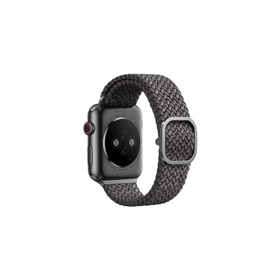 Uniq Aspen fonott szíj Apple Watch 42/44/45/49mm, szürke