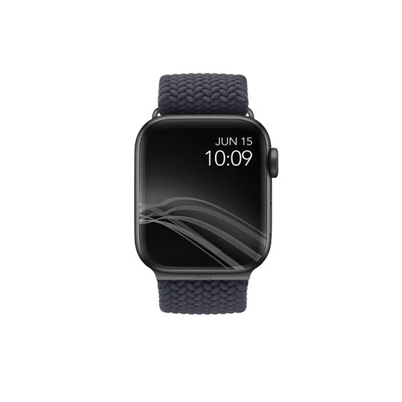 Uniq Aspen fonott szíj Apple Watch 42/44/45/49mm, szürke