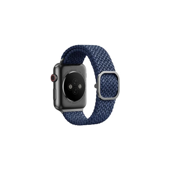 Uniq Aspen fonott szíj Apple Watch 42/44/45/49mm, kék