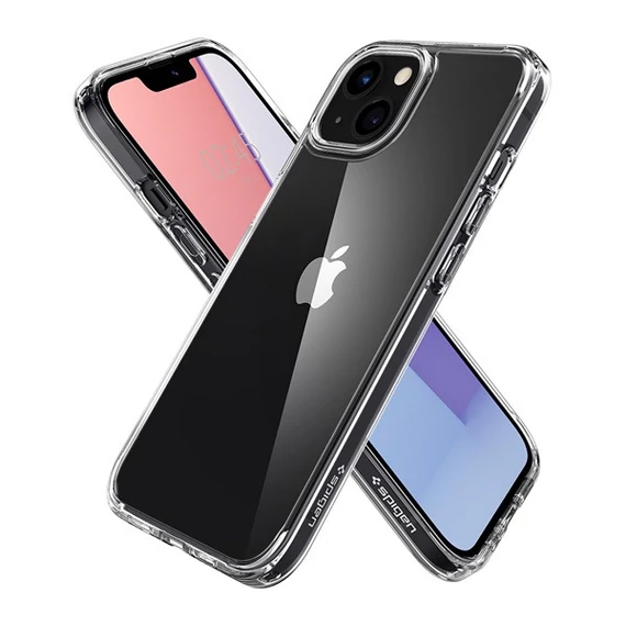 Spigen Ultra Hybrid Apple iPhone 13 mini tok, Crystal Clear, átlátszó