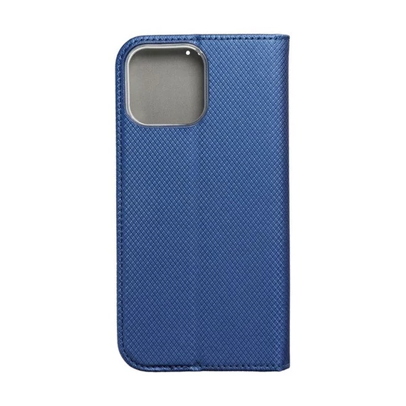 Magnet Apple iPhone 13 Pro Max mágneses flip tok, kék
