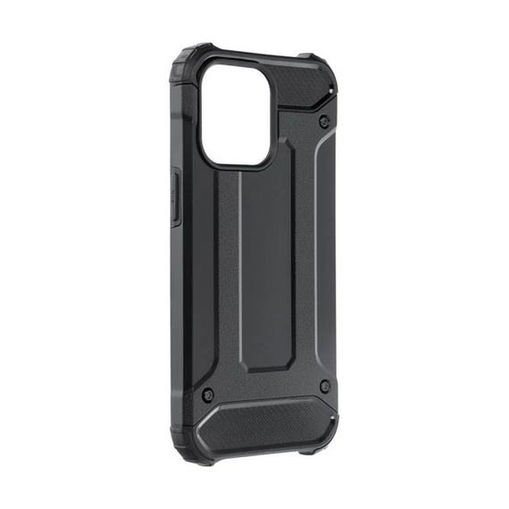 Forcell Armor hátlap tok, Apple iPhone 13 Pro, fekete