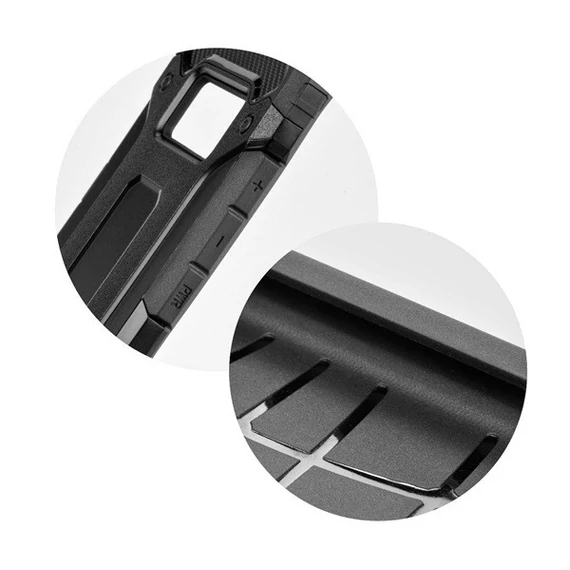 Forcell Armor hátlavédő tok, Samsung Galaxy A13 5G, fekete