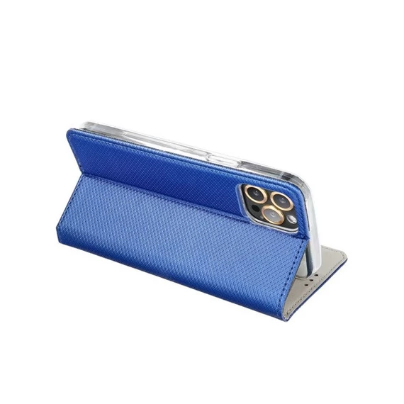 Magnet Motorola Moto G10/G10 Power/G30 mágneses flip tok, kék