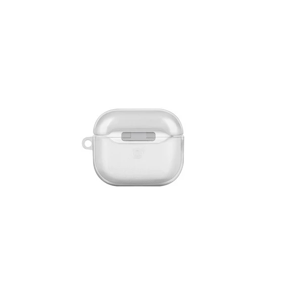 Uniq Glase Apple Airpods (3.gen) tok, átlátszó