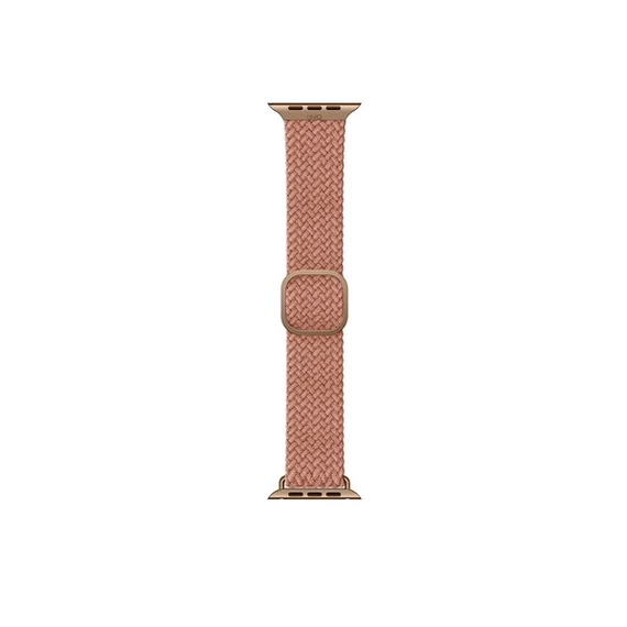Uniq Aspen fonott szíj Apple Watch 38/40/41mm, rózsaszín