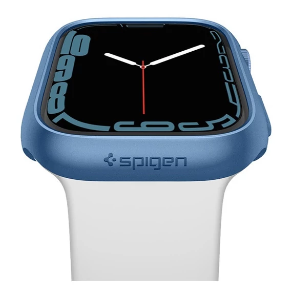 Spigen Thin Fit Apple Watch S7 41mm Kék tok