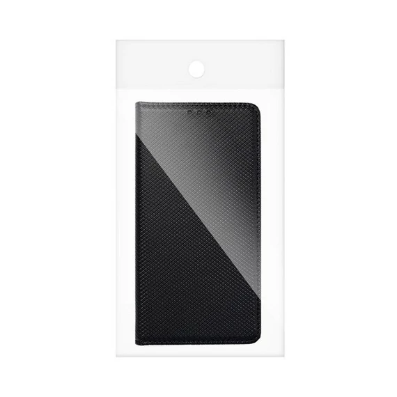 Magnet Samsung Galaxy S22+ mágneses flip tok, fekete