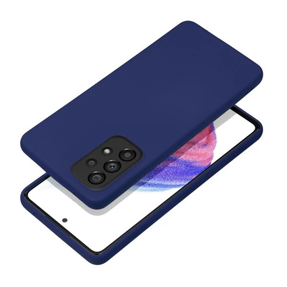 Forcell Soft Samsung Galaxy A53 5G szilikon tok, sötét kék