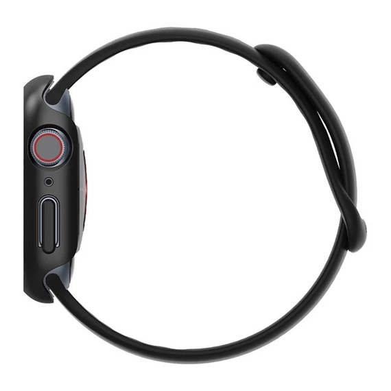 Spigen Thin Fit Apple Watch S8/S7 45mm Black, fekete tok