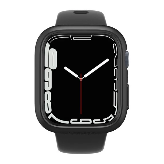 Spigen Thin Fit Apple Watch S8/S7 45mm Black, fekete tok