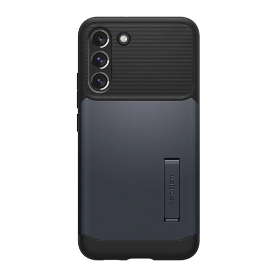 Spigen Slim Armor Samsung Galaxy S22+ tok, Metal Slate, sötétkék
