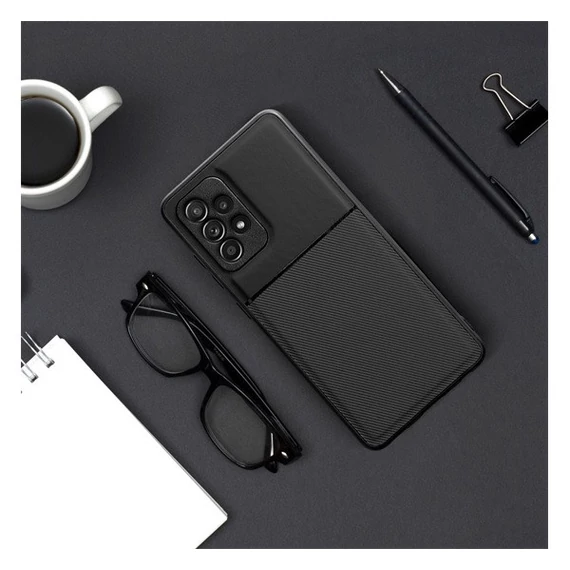 Forcell Noble hátlap tok, Samsung Galaxy  A53 5G, fekete