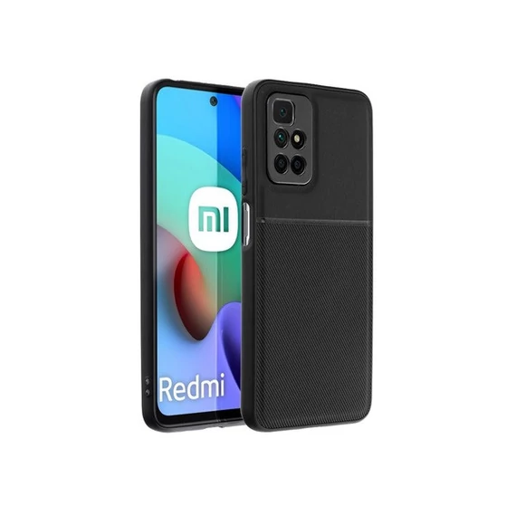 Forcell Noble hátlap tok, Xiaomi Redmi 10/Redmi Note 11 LTE, fekete