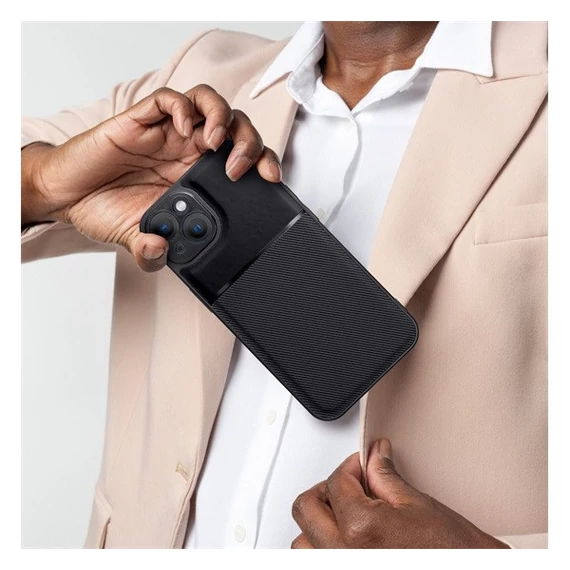 Forcell Noble hátlap tok, Xiaomi Redmi 10/Redmi Note 11 LTE, fekete
