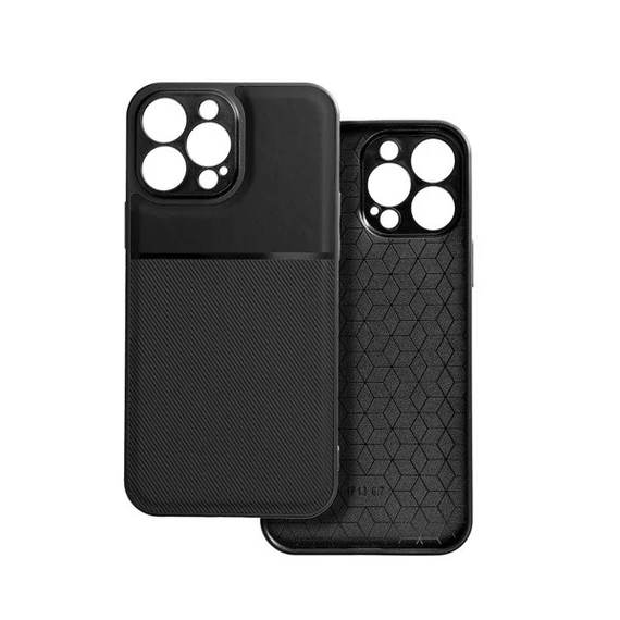 Forcell Noble hátlap tok, Xiaomi Redmi Note 10 Pro/Redmi Note 10 Pro Max, fekete