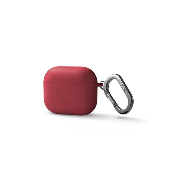 Uniq Nexo Apple Airpods (3. gen) tok fülkampóval, korall