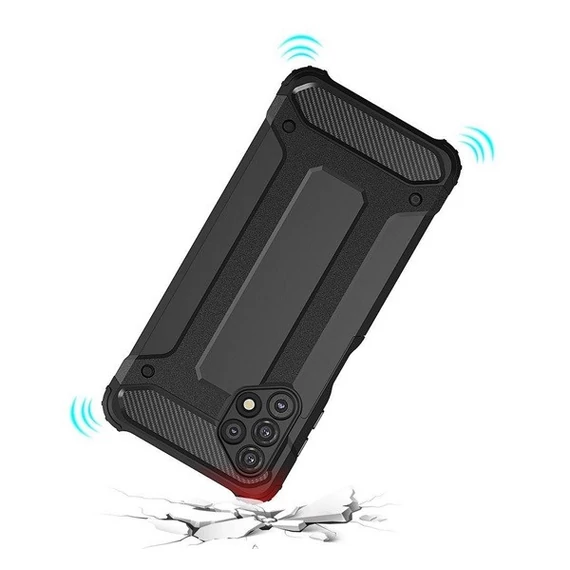 Forcell Armor hátlavédő tok, Samsung Galaxy A32 5G, fekete