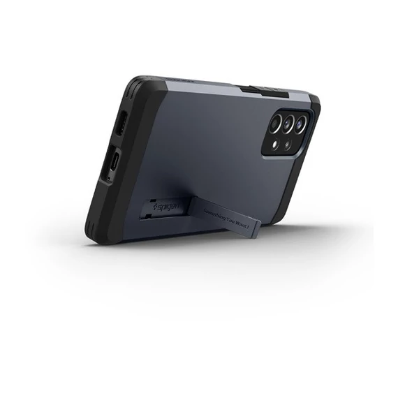 Spigen Tough Armor Samsung Galaxy A53 5G tok, Metal Slate, sötétkék, szürke