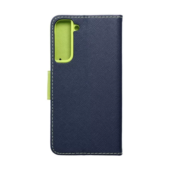 Fancy Samsung Galaxy S22+ flip tok, kék-lime