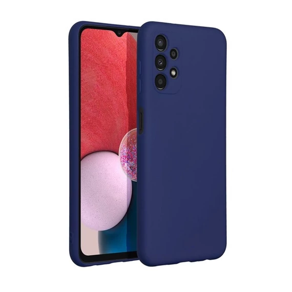 Forcell Soft szilikon hátlap tok Samsung Galaxy A13 4G, sötétkék