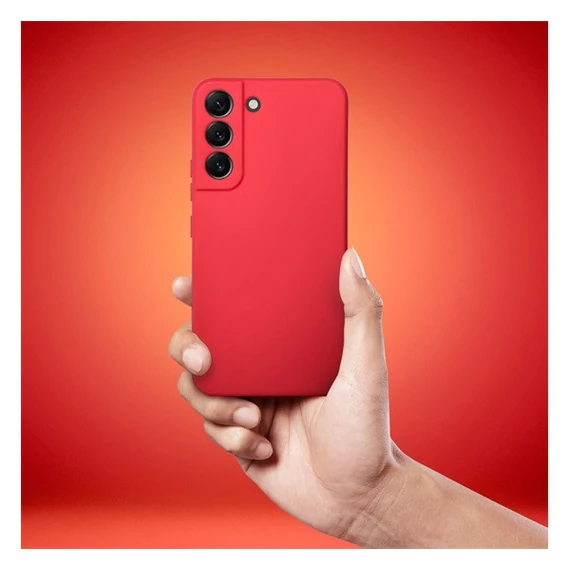 Forcell Soft szilikon hátlap tok Samsung Galaxy A13 4G, piros