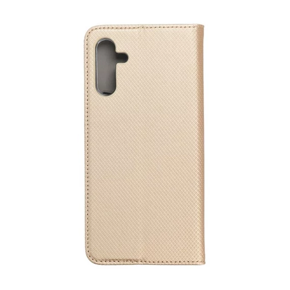 Magnet Samsung Galaxy A13 5G mágneses flip tok, arany
