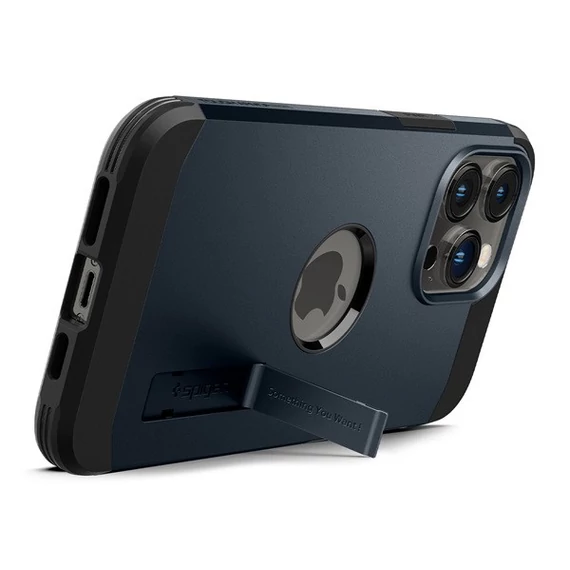 Spigen Tough Armor Mag Apple iPhone 14 Pro Max tok, Metal Slate, sötétkék MagSafe, sötétkék