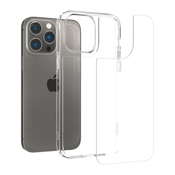 Spigen Quartz Hybrid Apple iPhone 14 Pro Max tok, Matte Clear, matt-átlátszó