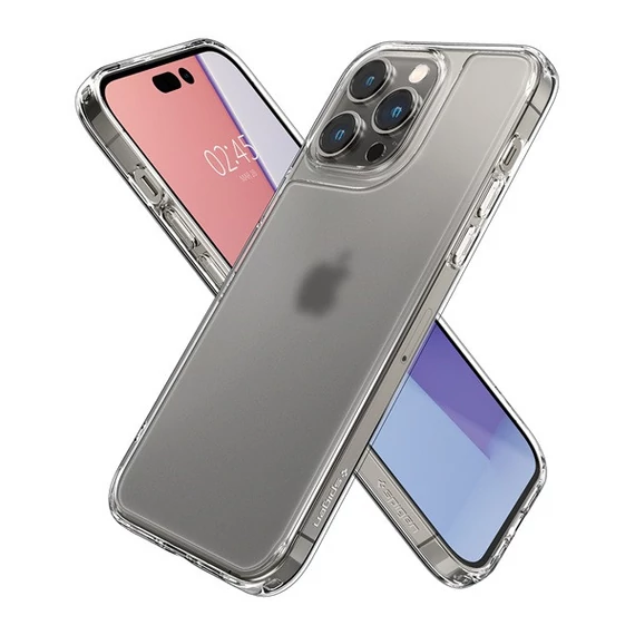 Spigen Quartz Hybrid Apple iPhone 14 Pro Max tok, Matte Clear, matt-átlátszó