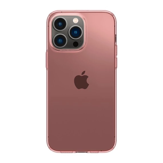 Spigen Crystal Flex Apple iPhone 14 Pro Max tok, Rose Crystal, rózsaszín-átlátszó