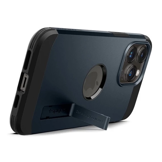 Spigen Tough Armor Mag Apple iPhone 14 Pro tok, Metal Slate, sötétkék MagSafe, sötétkék